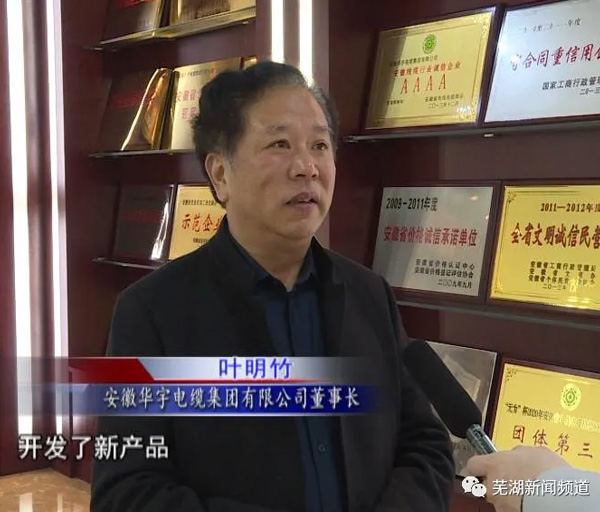 【蕪湖市2020年度經(jīng)濟(jì)人物候選人展播】葉明竹：用科技提升企業(yè) 走特色發(fā)展之路